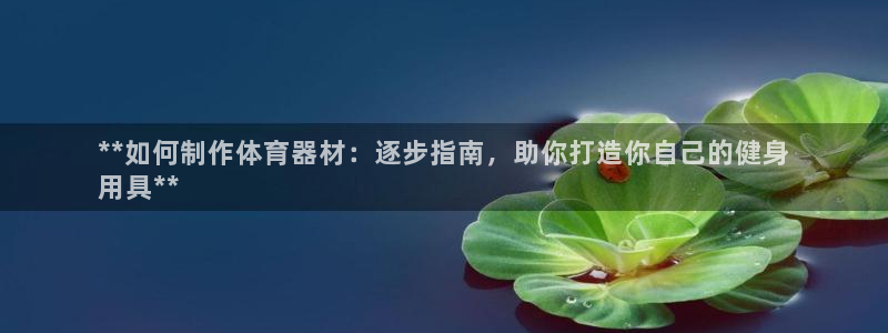 富联大厦：**如何制作体育器材：逐步指南，助你打造你