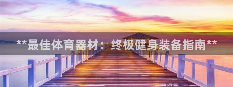 富联平台用户登陆不上：**最佳体育器材：终极健身装备
