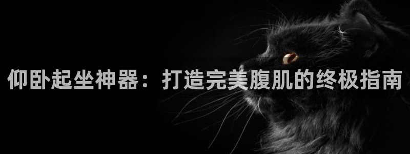 富联娱乐平台能挣到钱吗：仰卧起坐神器：打造完美腹肌的