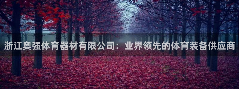 富联申购是什么股票啊：浙江奥强体育器材有限公司：业界领先的体