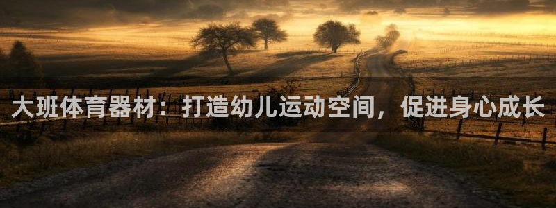 富联娱乐平台开户要钱吗现在：大班体育器材：打造幼儿运